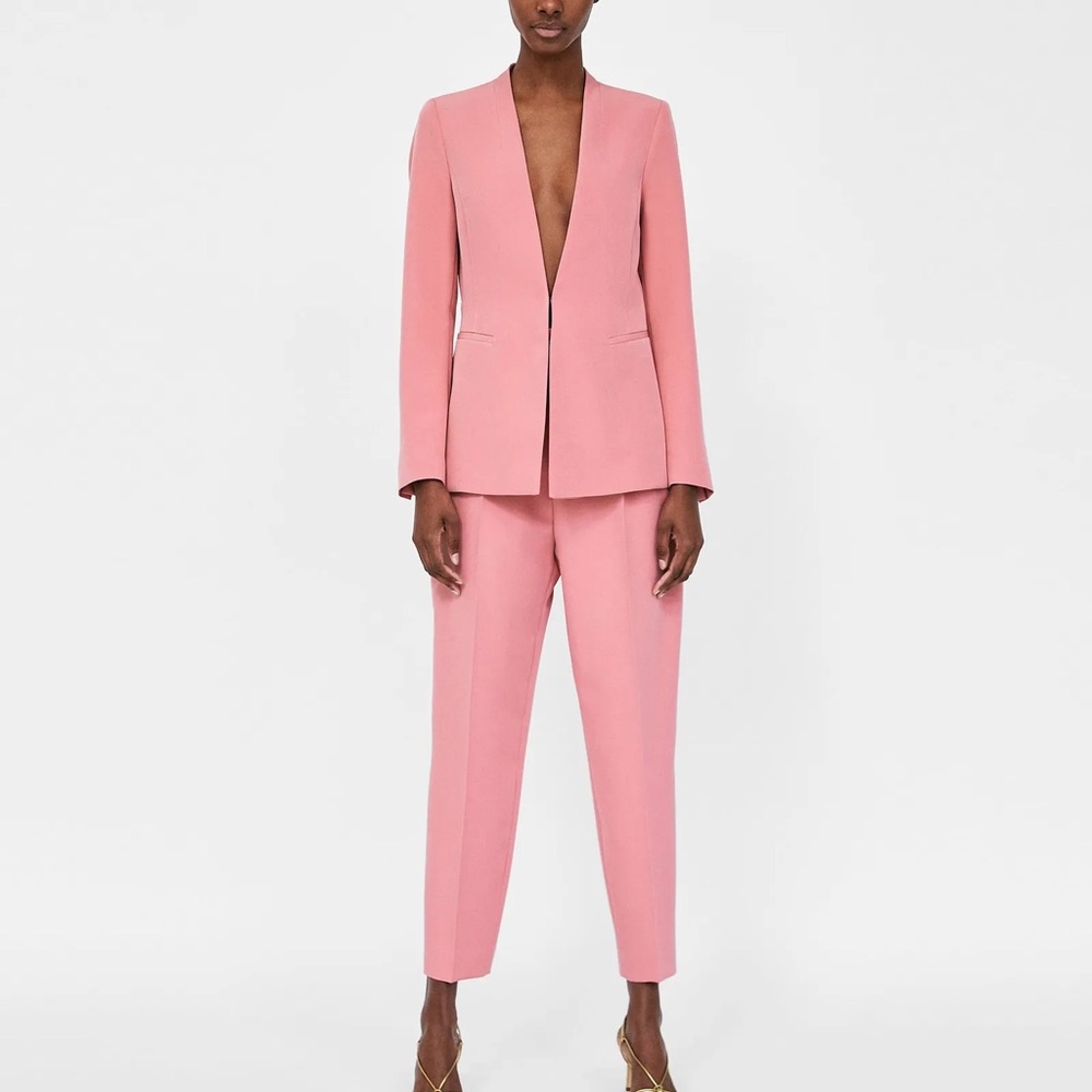 Zara Pink Pantsuit